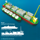 Illustration for article titled Shell Wants to Build the Longest Vessel Ever to Skim the Waters Surface